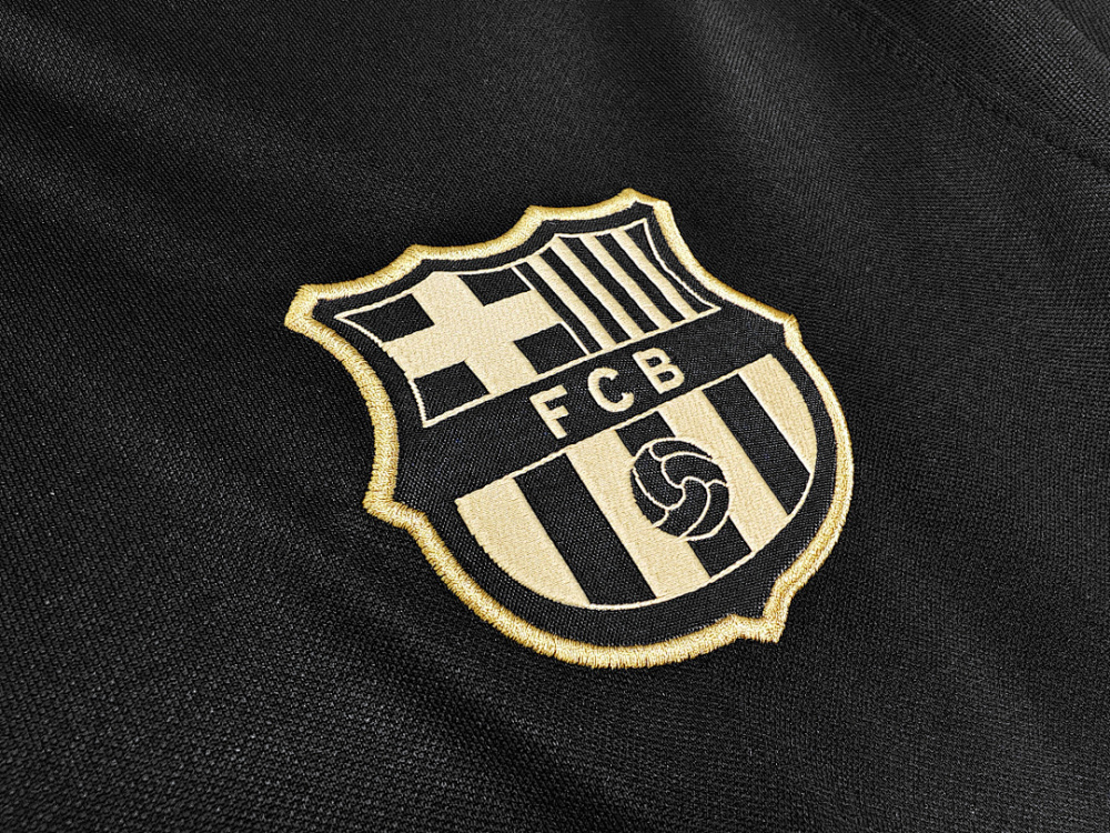 2020/21 season Barcelona Away Black Retro