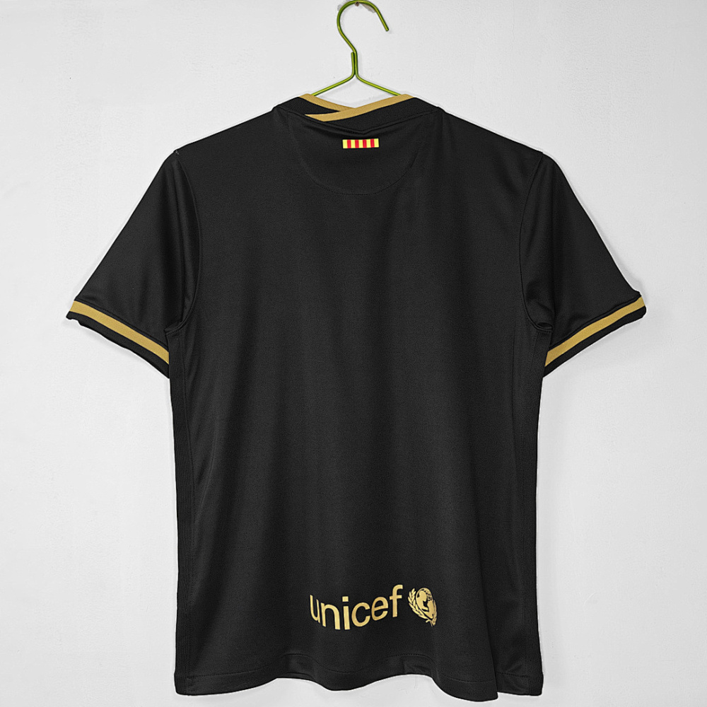 2020/21 season Barcelona Away Black Retro