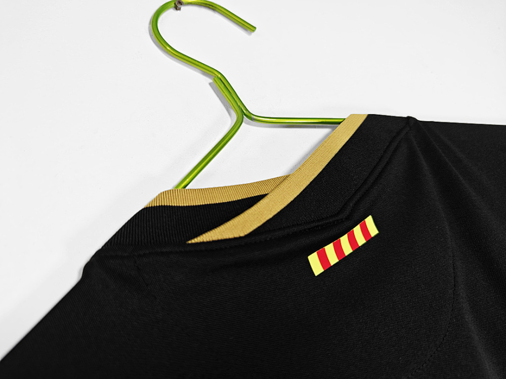 2020/21 season Barcelona Away Black Retro