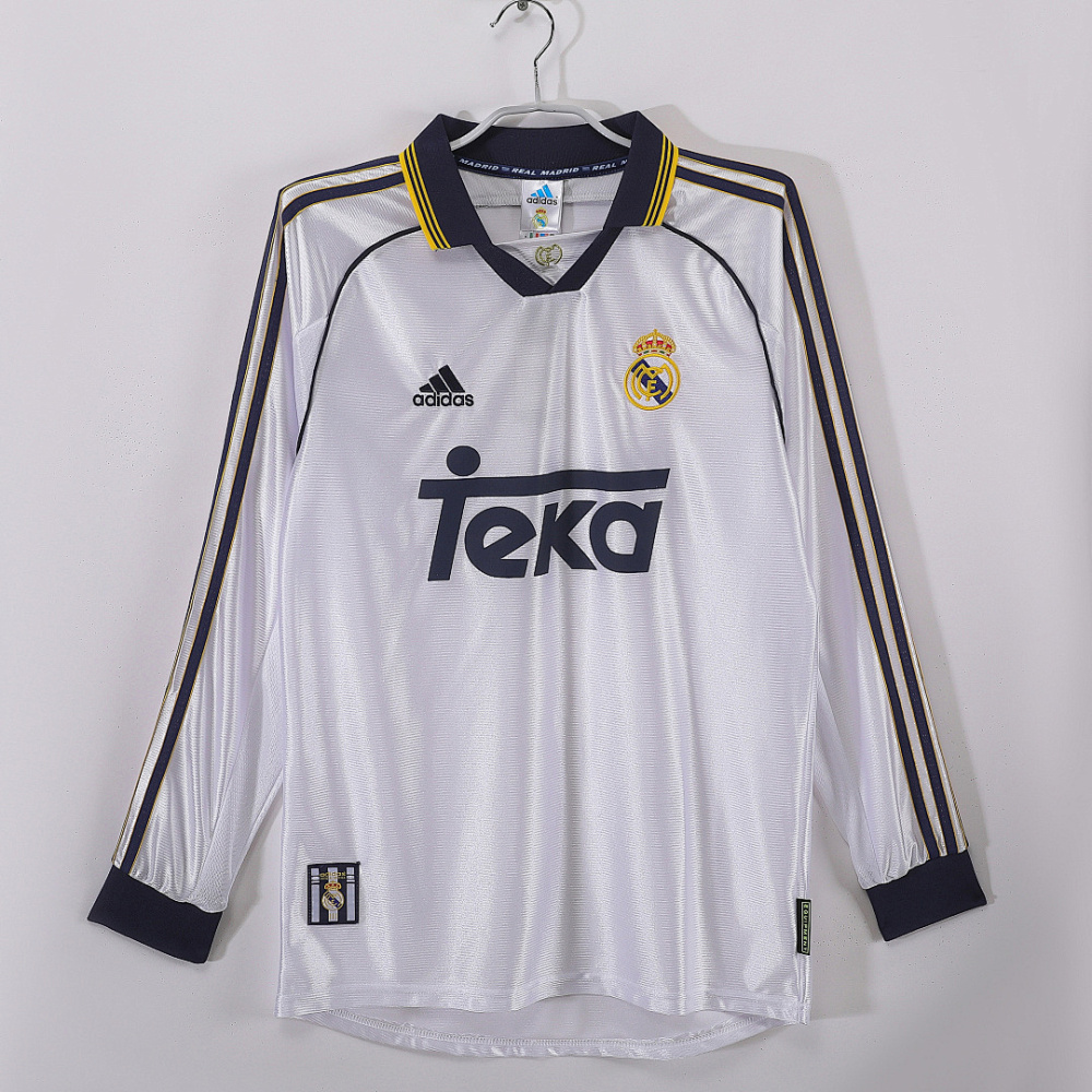 1998/00 season Real Madrid Home Long sleeved Retro