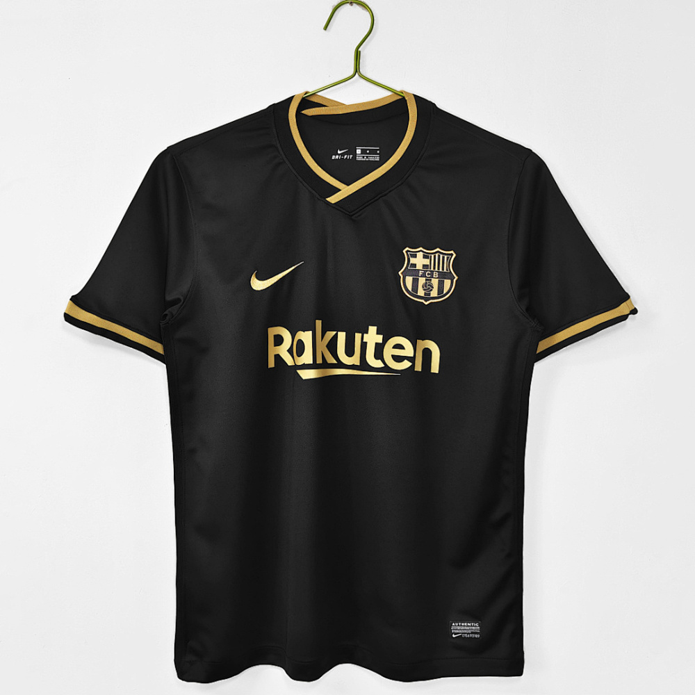2020/21 season Barcelona Away Black Retro