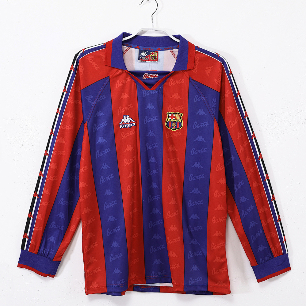1995/97 season Barcelona Home Long sleeved Retro