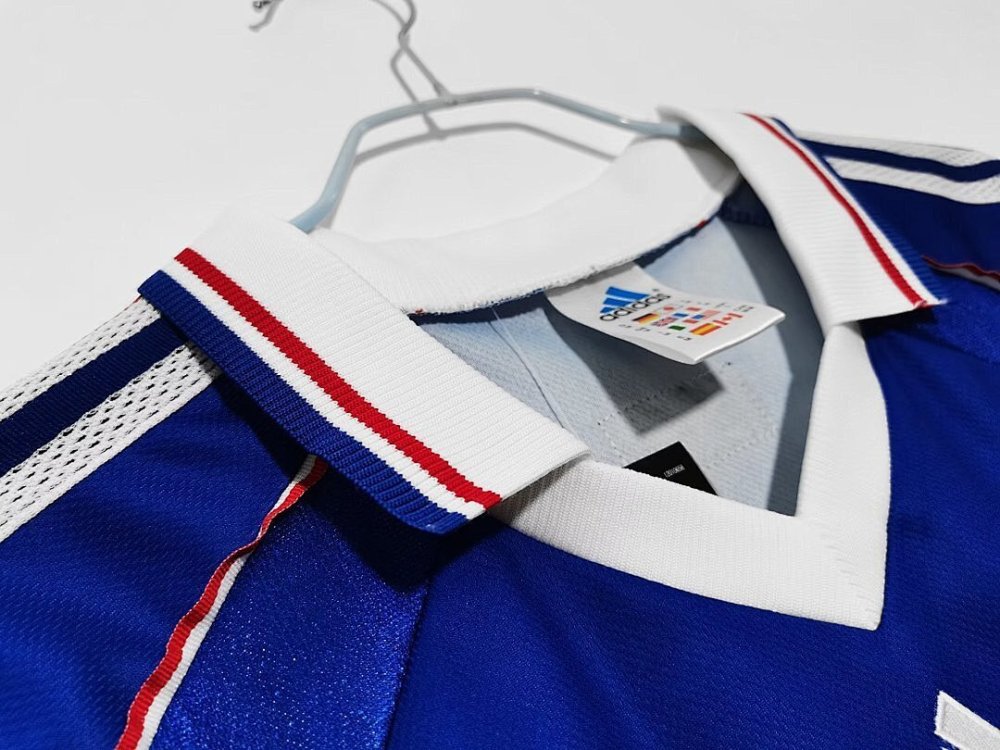 1998 season France Home Long sleeved Retro