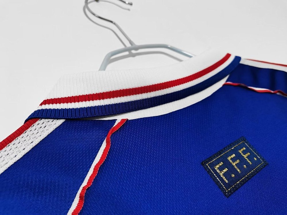 1998 season France Home Long sleeved Retro
