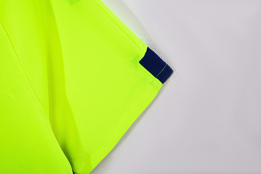 2014/15 season Barcelona Third Fluorescent green Retro