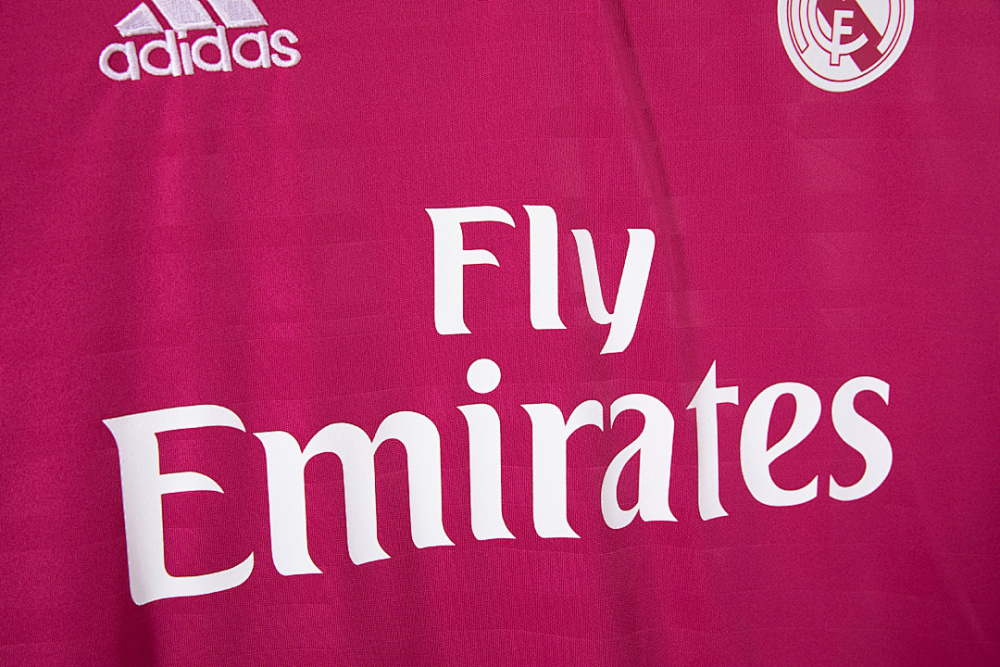 2014/15 season Real Madrid Away Rose pink Retro