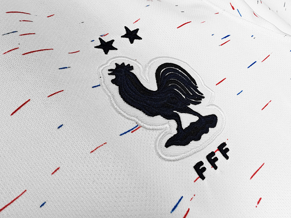 2018 season World Cup France Away Champion Edition Retro