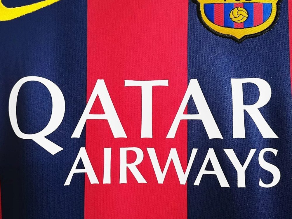 2014/15 season Barcelona Home Retro