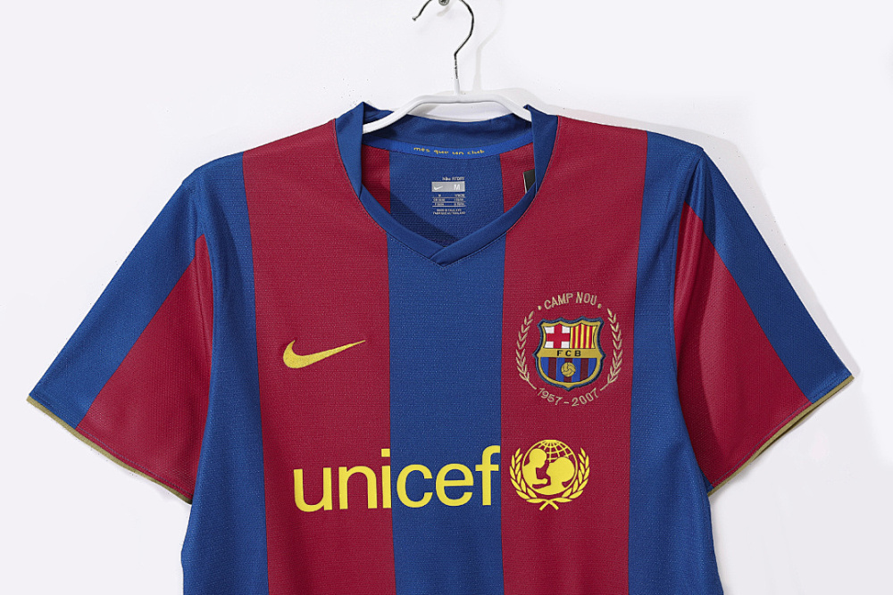 2007/08 season Barcelona Home Retro