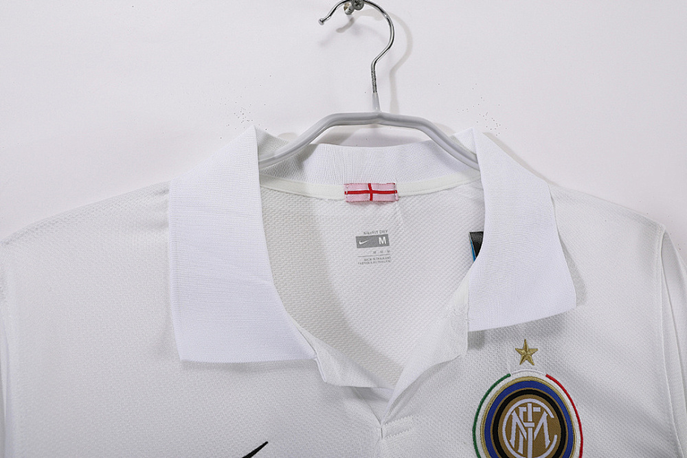 2009/10 season Inter Milan Away white Retro