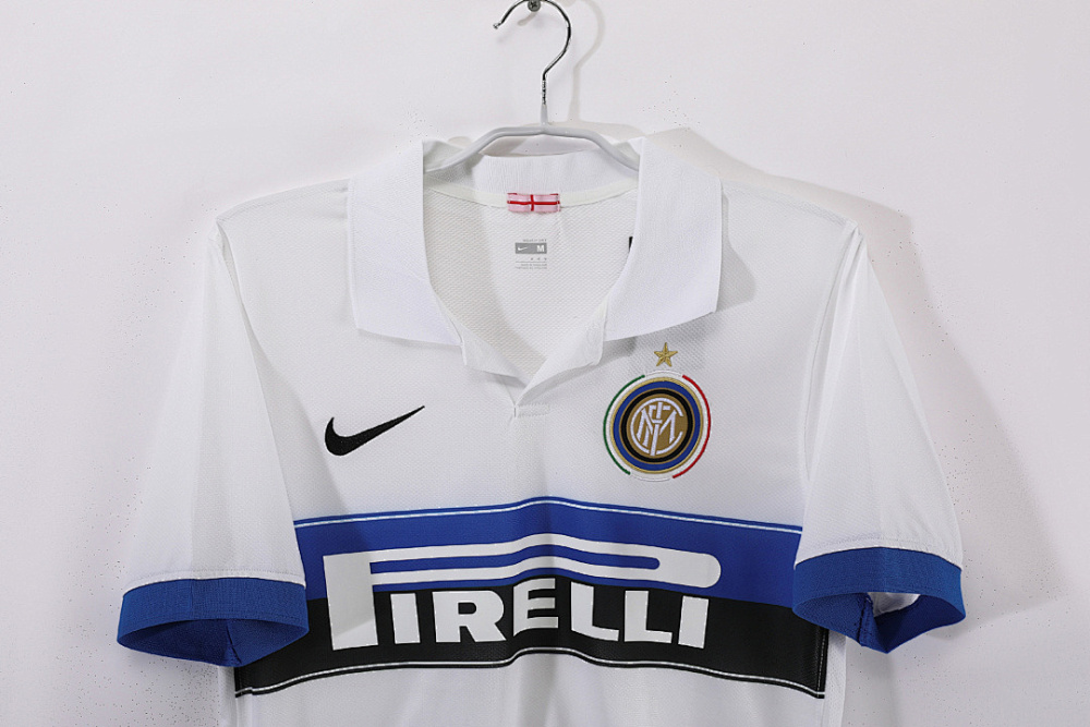 2009/10 season Inter Milan Away white Retro
