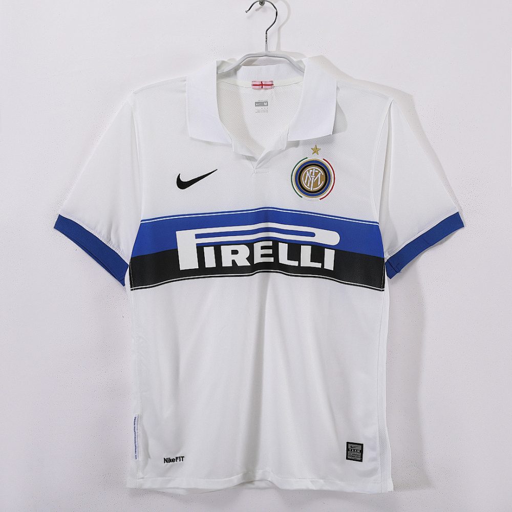 2009/10 season Inter Milan Away white Retro