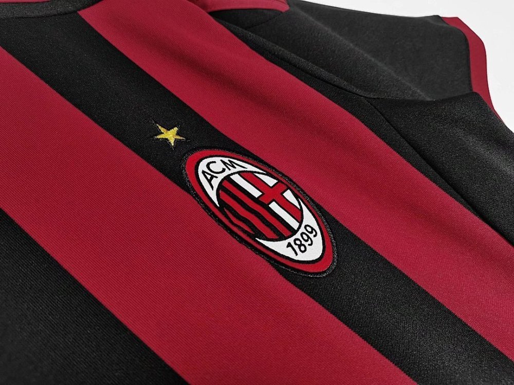 2009/10 season AC Milan Home Retro