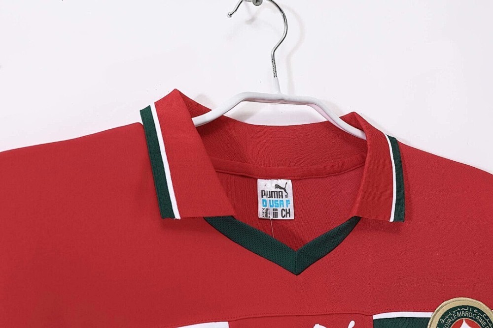 1998 season Morocco red Retro