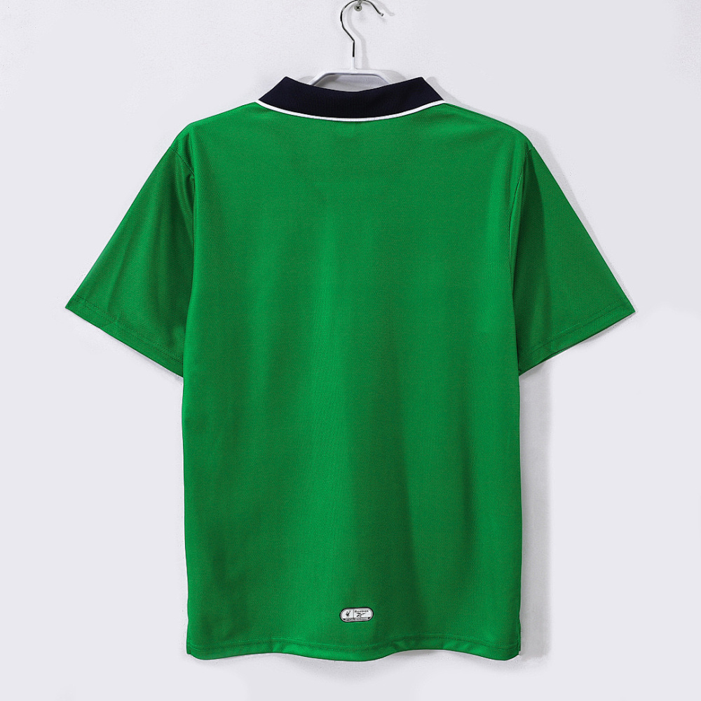 1999/00 season Liverpool Away green Retro