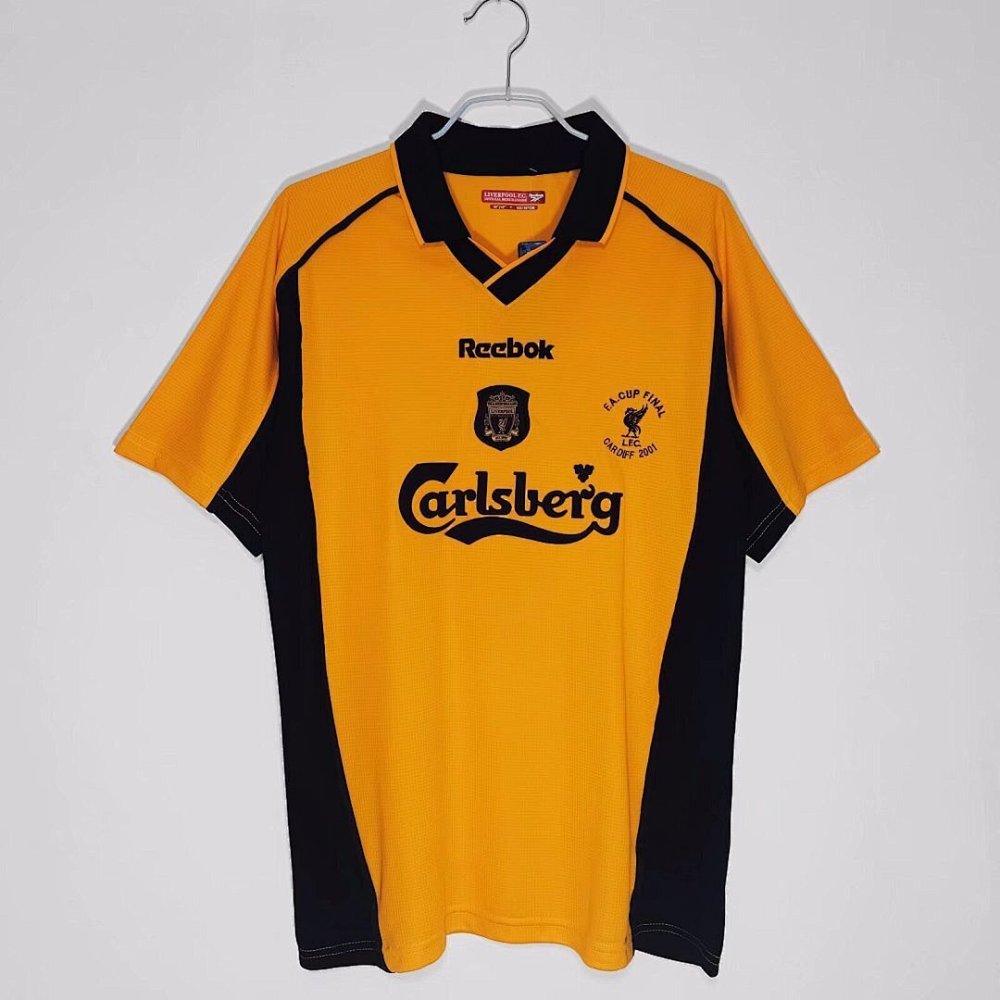 2000/01 season Liverpool Away Retro