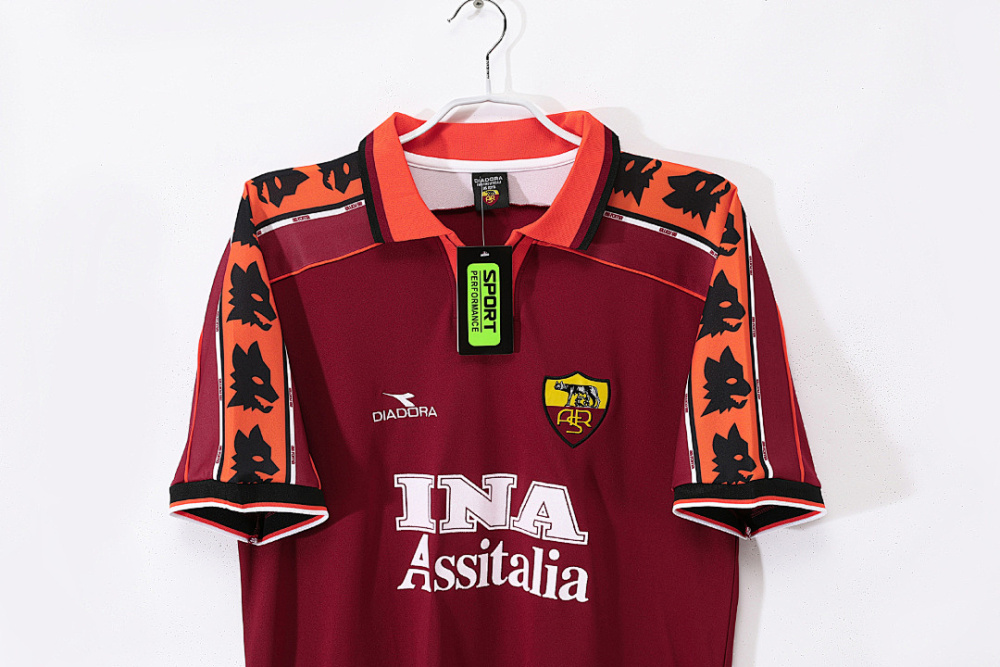 1998/99 season Roma Home Retro