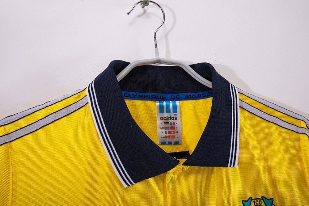 1998/99 season Olympique de Marseille Third gold Retro