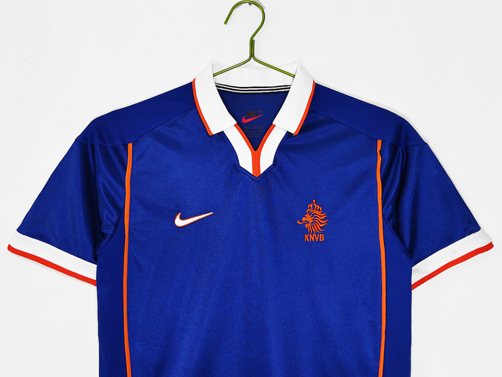 1998/99 season Netherlands Away blue Retro