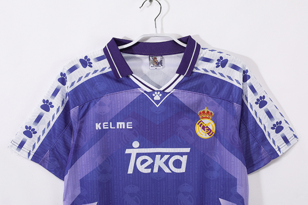 1996/97 season Real Madrid Away Retro