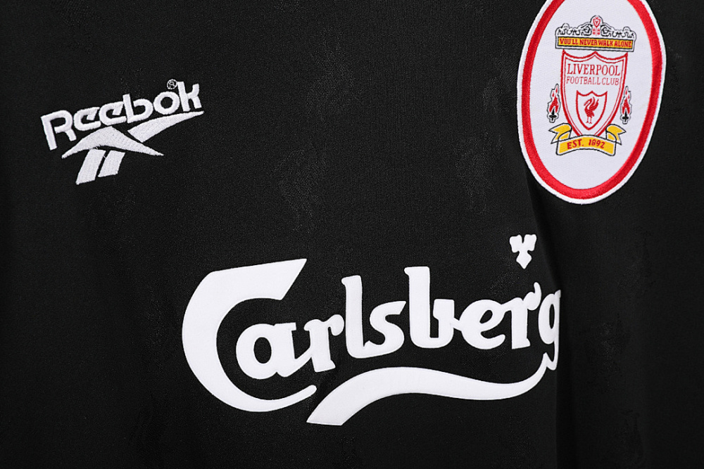 1996/97 season Liverpool black Retro