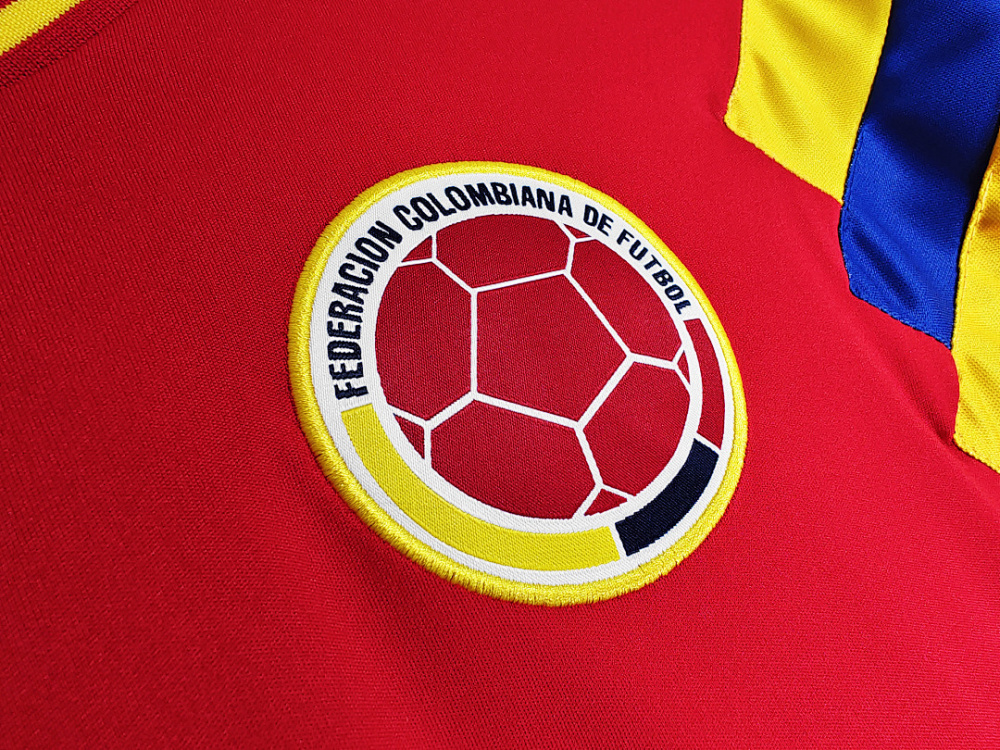 1990 season Colombia Away red Retro