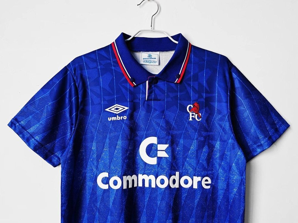 1989/91 season Chelsea Home Retro