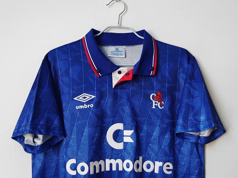 1989/91 season Chelsea Home Retro
