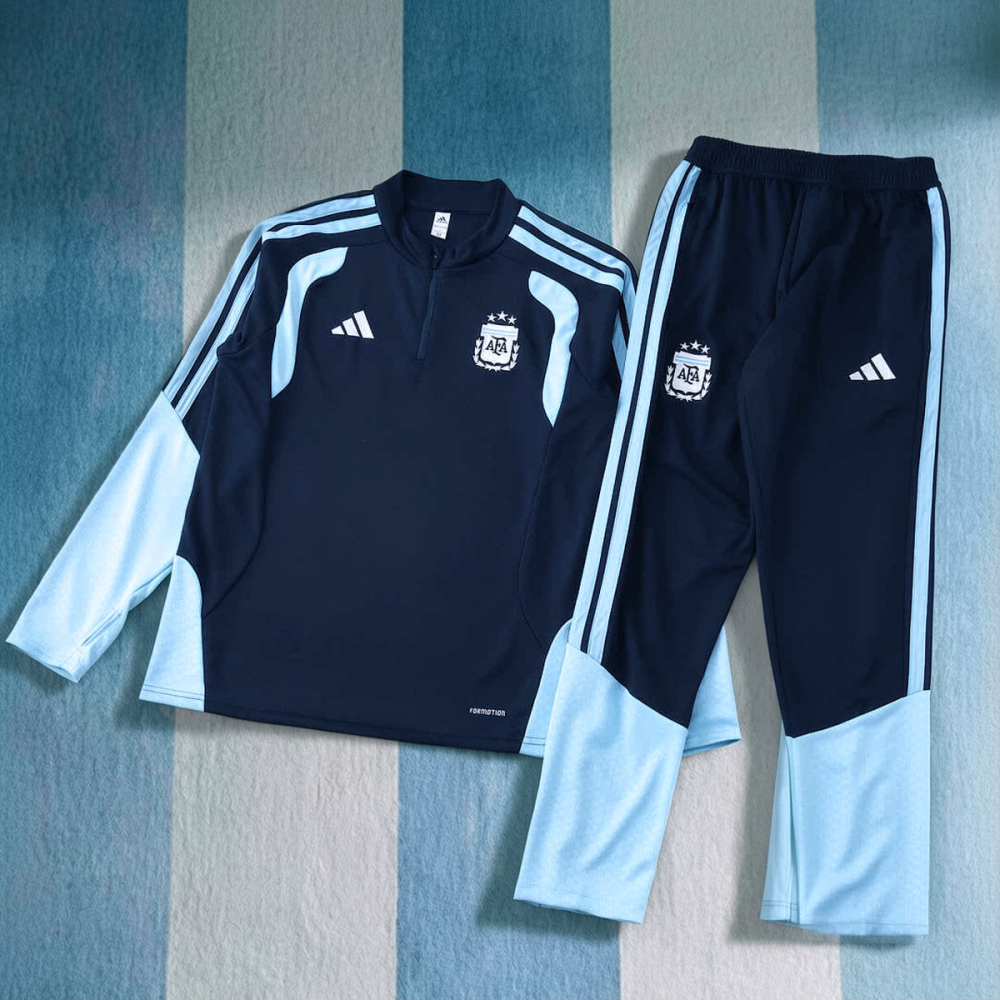 2026 FIFA World Cup Argentina Half zip training suit set