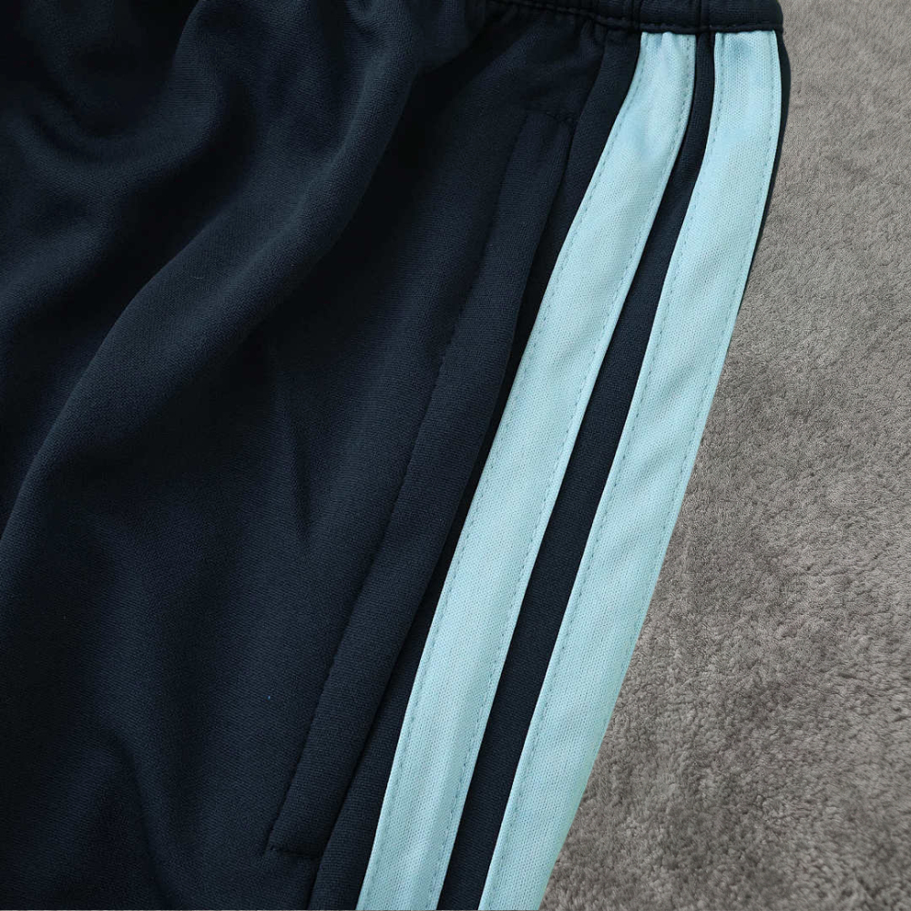 2026 FIFA World Cup Argentina White Half zip training suit set