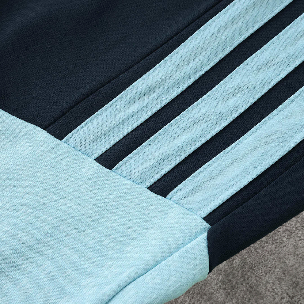 2026 FIFA World Cup Argentina White Half zip training suit set