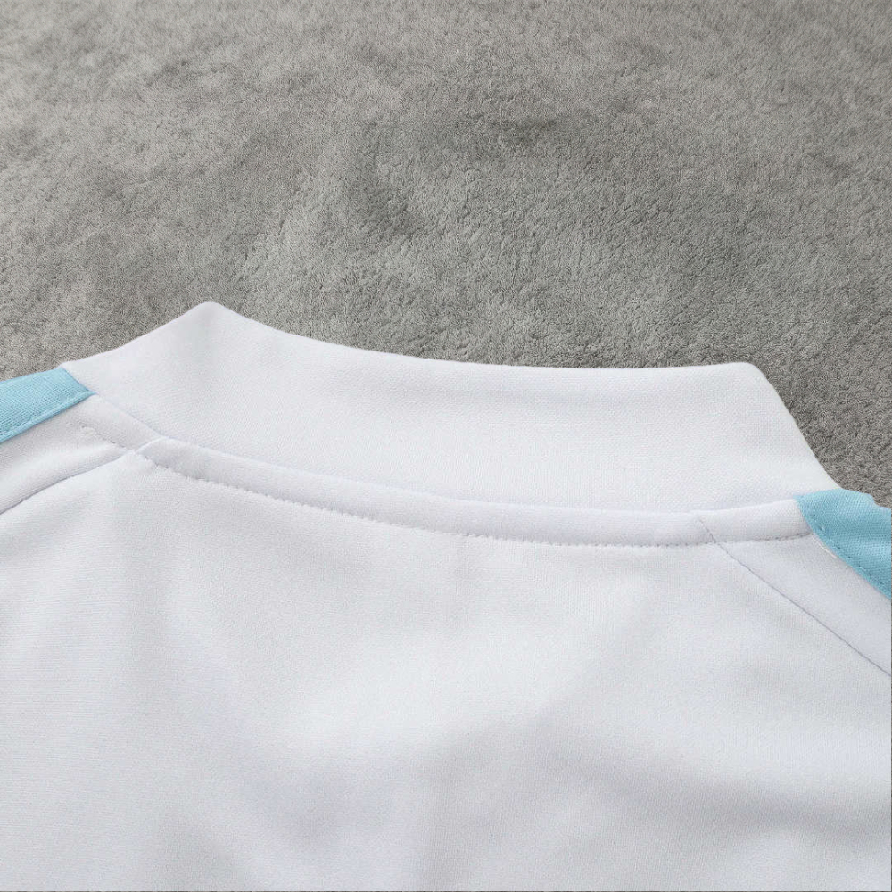 2026 FIFA World Cup Argentina White Half zip training suit set