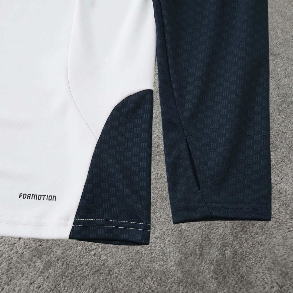 2026 FIFA World Cup Argentina White Half zip training suit set