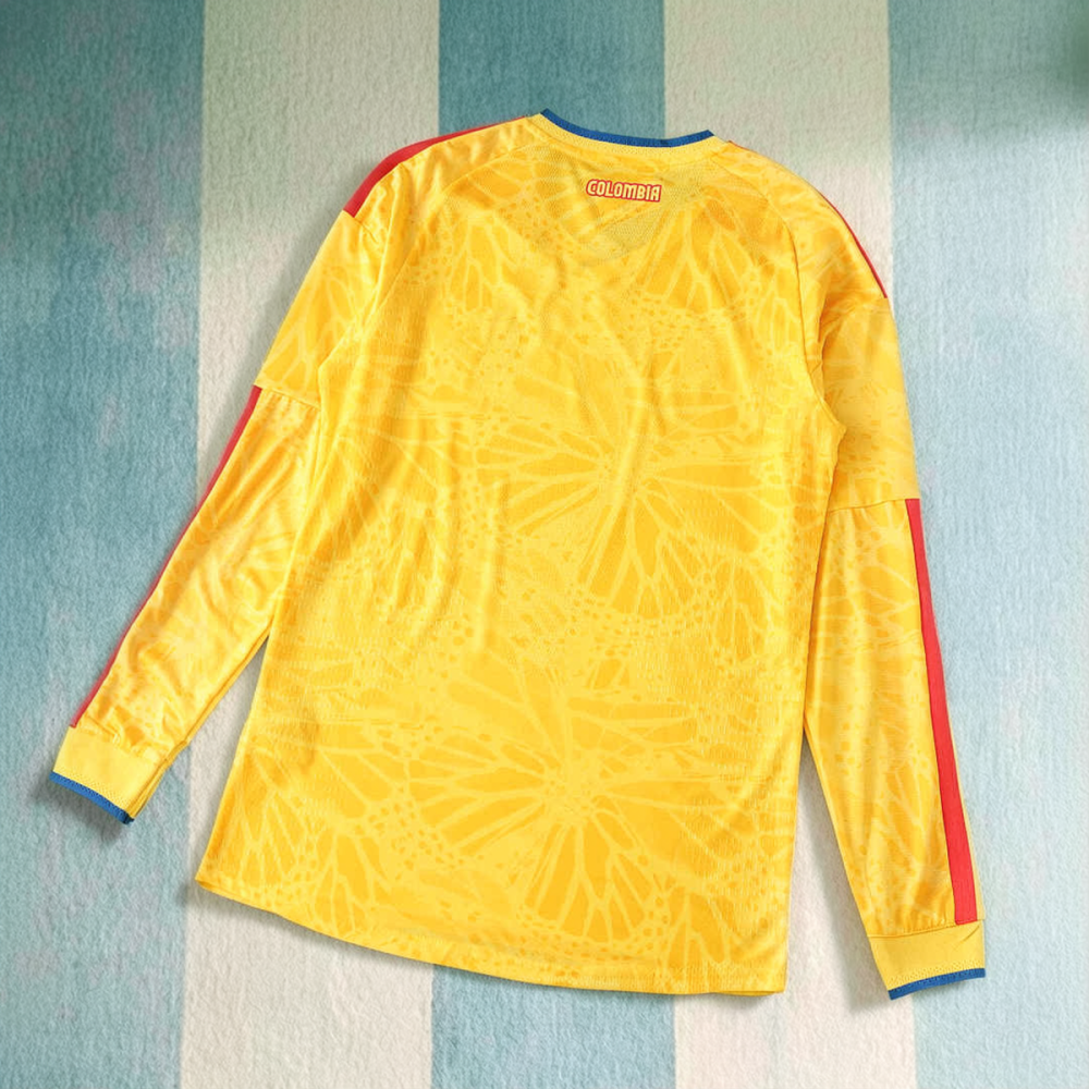 2026 FIFA World Cup Colombia home Long sleeved Player version