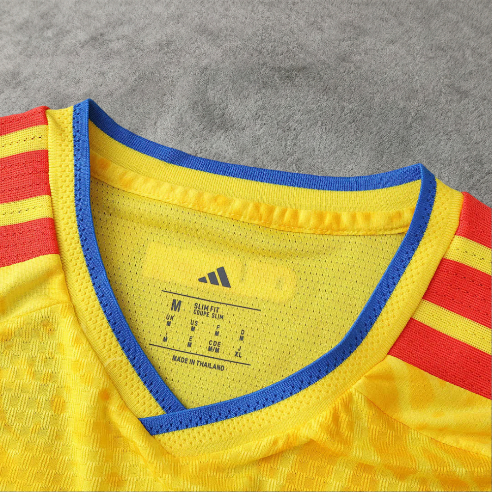 2026 FIFA World Cup Colombia home Long sleeved Player version