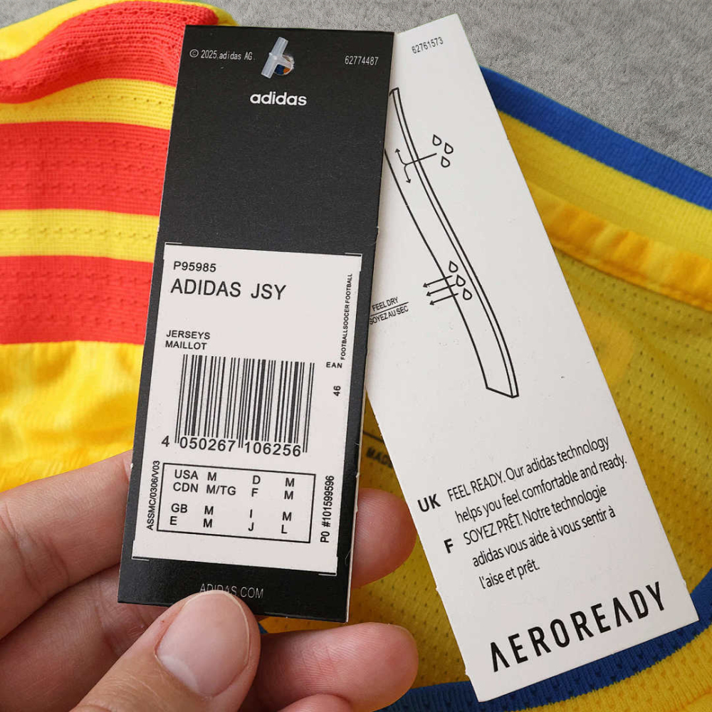 2026 FIFA World Cup Colombia home Long sleeved Player version