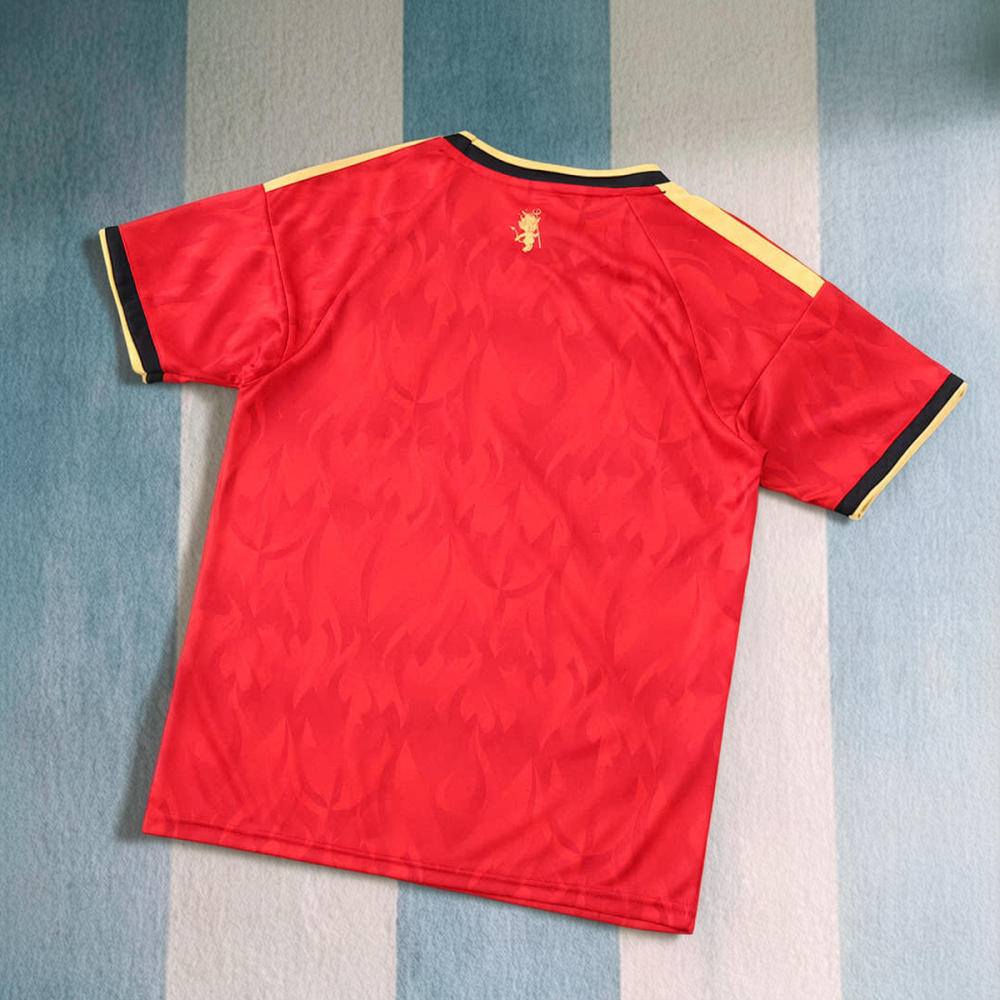 2026 FIFA World Cup Belgium home Kids kit