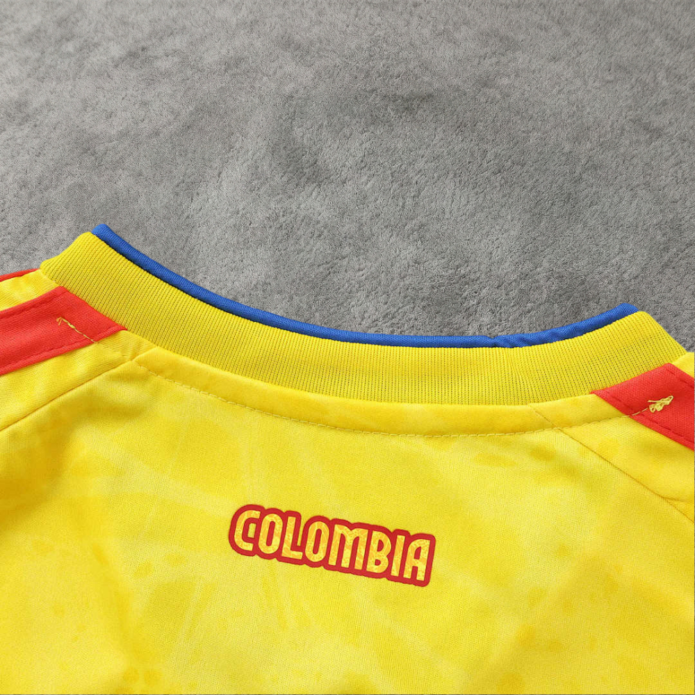 2026 FIFA World Cup Colombia home Kids kit
