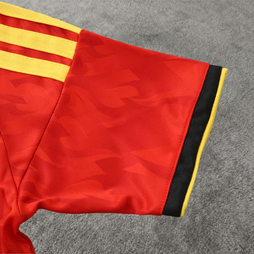 2026 FIFA World Cup Belgium home Kids kit