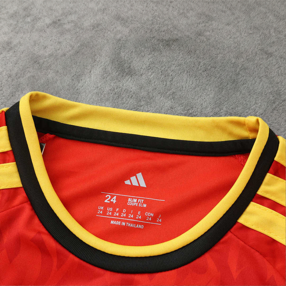 2026 FIFA World Cup Belgium home Kids kit