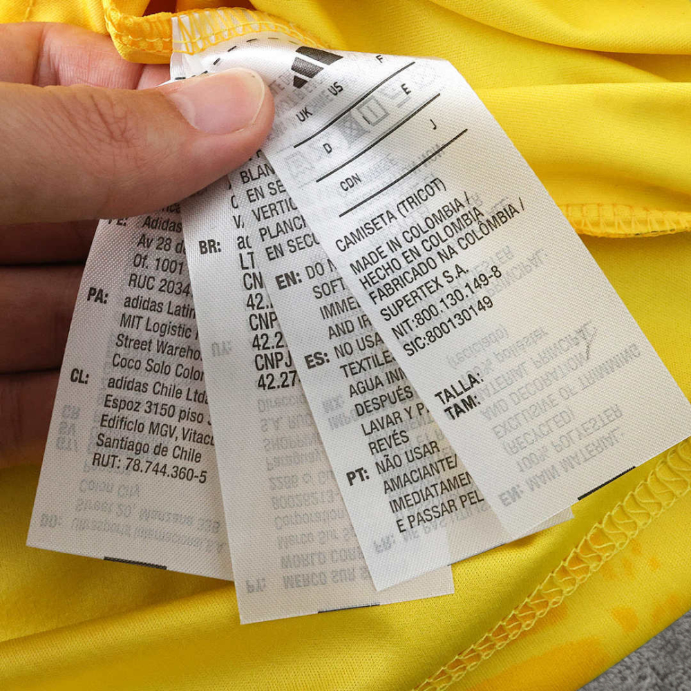 2026 FIFA World Cup Colombia home Long sleeved Fan version