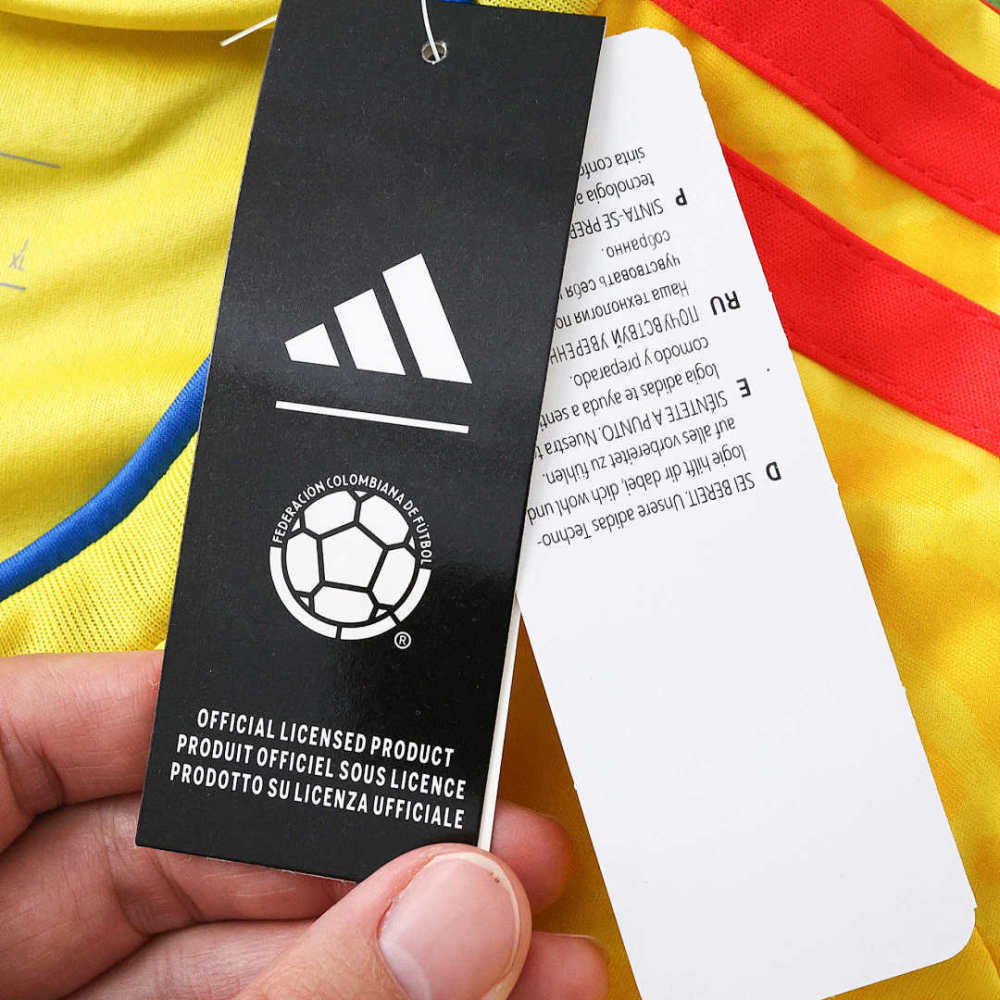 2026 FIFA World Cup Colombia home Long sleeved Fan version