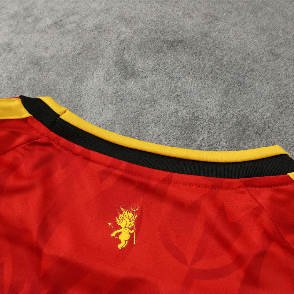 2026 FIFA World Cup Belgium home Long sleeved Fan version