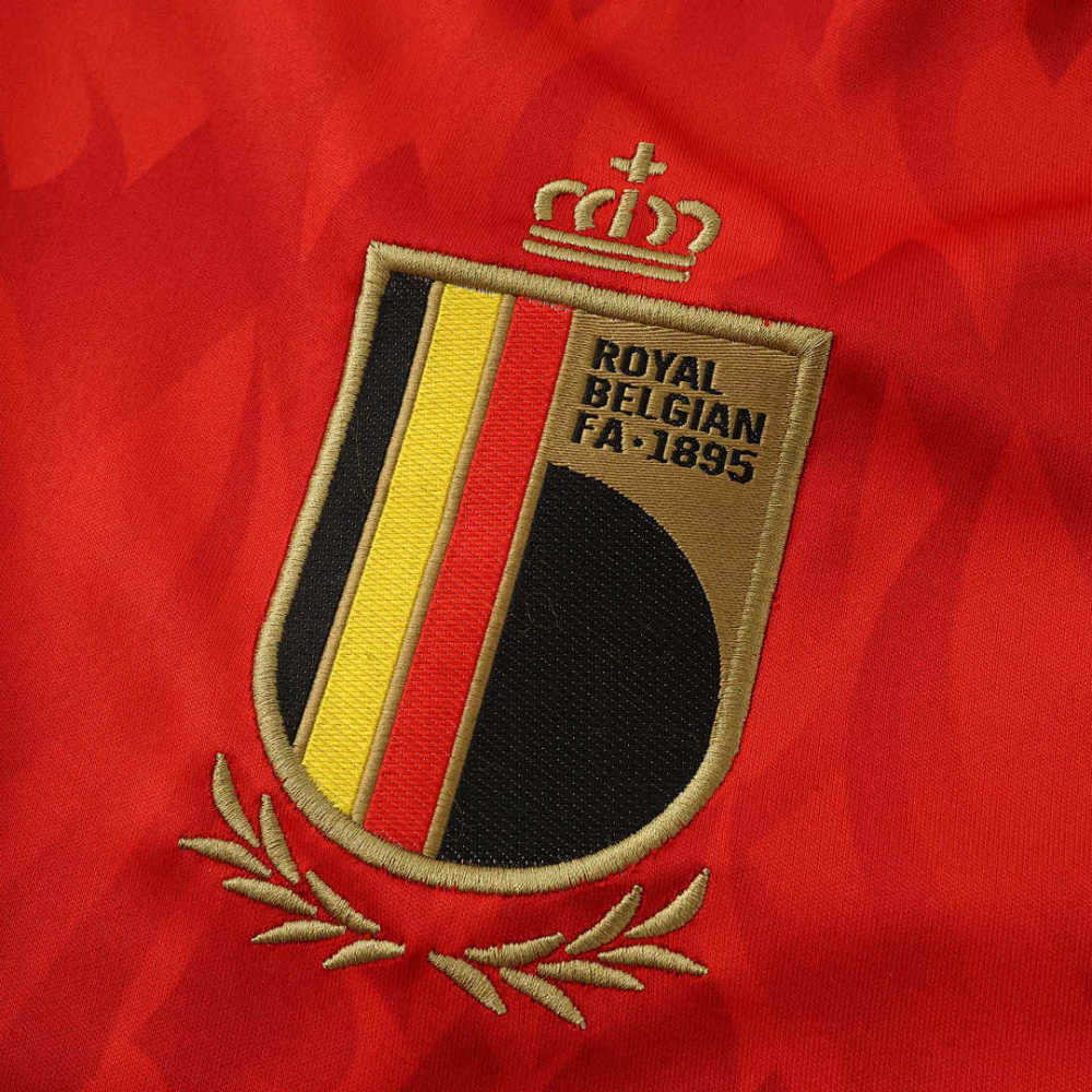 2026 FIFA World Cup Belgium home Long sleeved Fan version