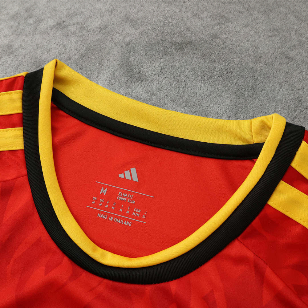 2026 FIFA World Cup Belgium home Long sleeved Fan version