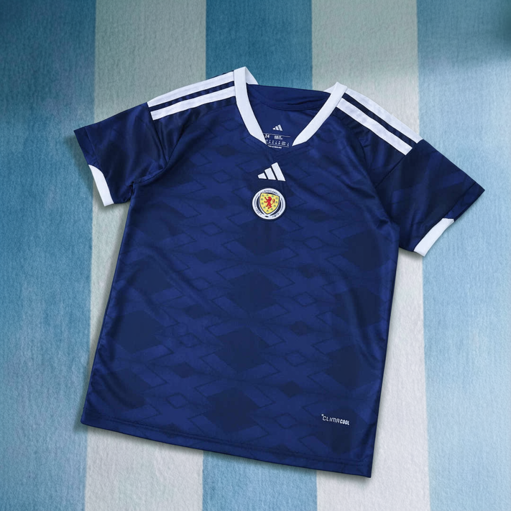2026 FIFA World Cup Scotland home Kids kit