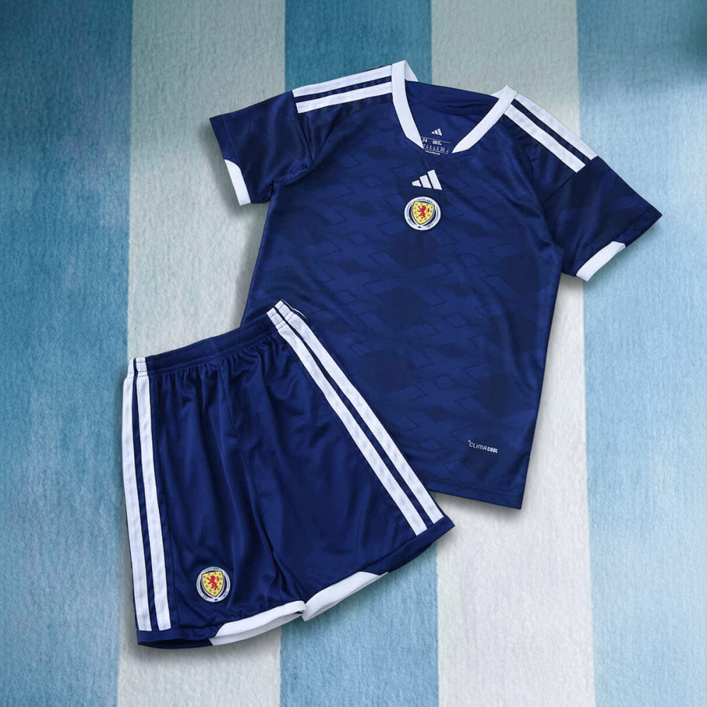 2026 FIFA World Cup Scotland home Kids kit