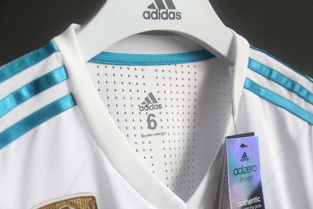 2017/18 Real Madrid Home long sleeve Player Version