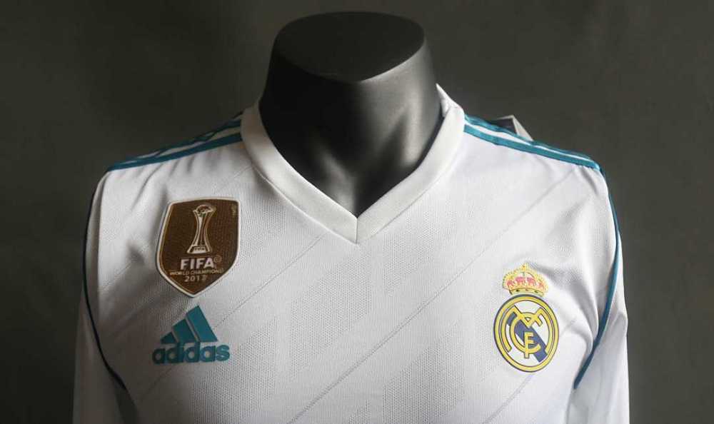 2017/18 Real Madrid Home long sleeve Player Version