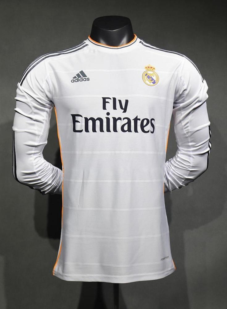 2013/14 Real Madrid Home long sleeve Player Version